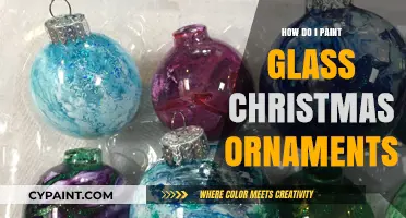 Creative Techniques to Paint Glass Christmas Ornaments Like a Pro