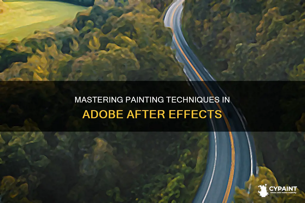 how do i paint in adobe after effects