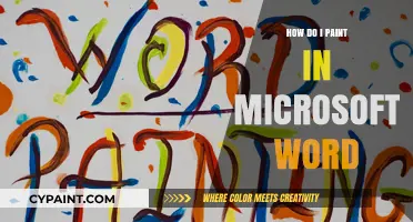 Mastering Creative Art: How to Paint in Microsoft Word Easily