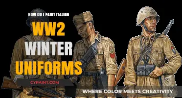 Painting Italian WWII Winter Uniforms: A Step-by-Step Guide