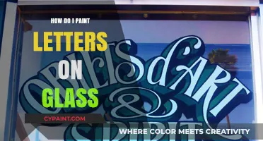 Mastering Glass Lettering: A Step-by-Step Guide to Painting Letters on Glass