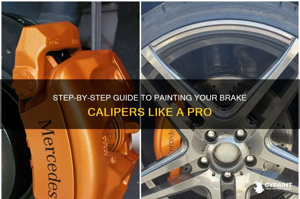 how do i paint my brake calipers