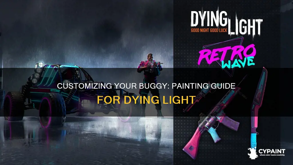 how do i paint my buggy in dying light