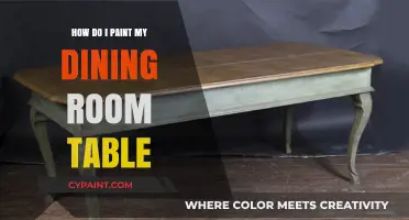 Transform Your Dining Table with Paint