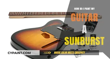DIY Sunburst Guitar: Painting Your Own Sunburst Design