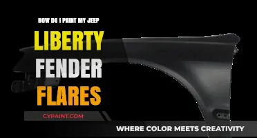 Jeep Liberty Fender Flares: Painting Guide