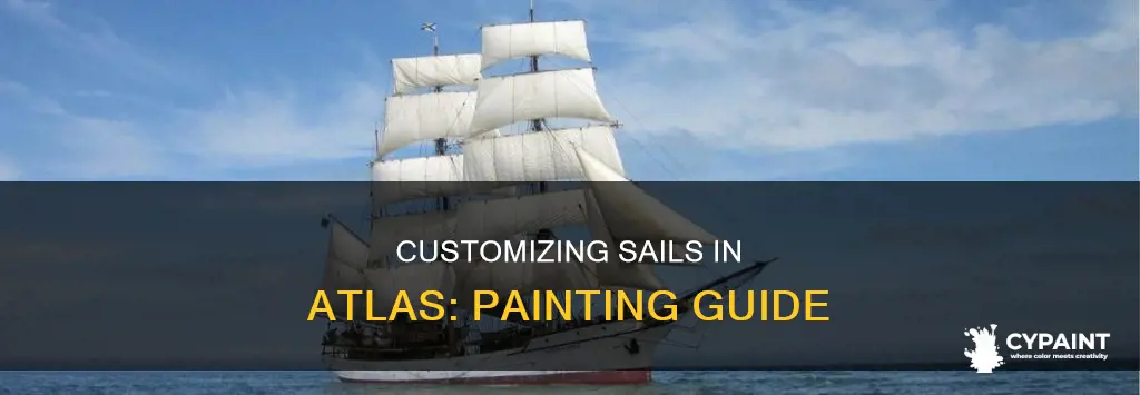 how do i paint my sails in game atlas