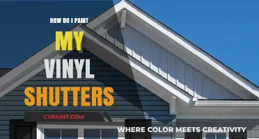 Revamp Your Home: A Step-by-Step Guide to Painting Vinyl Shutters