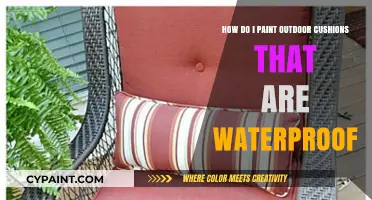 Outdoor Cushions: Waterproof Painting Guide