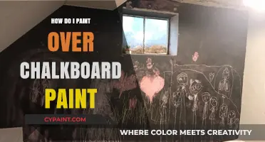 Painting Over Chalkboard Paint: A Step-by-Step Guide for Smooth Results