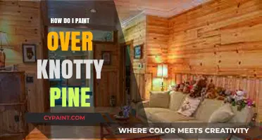 Transforming Knotty Pine: A Step-by-Step Guide to Painting Over Wood