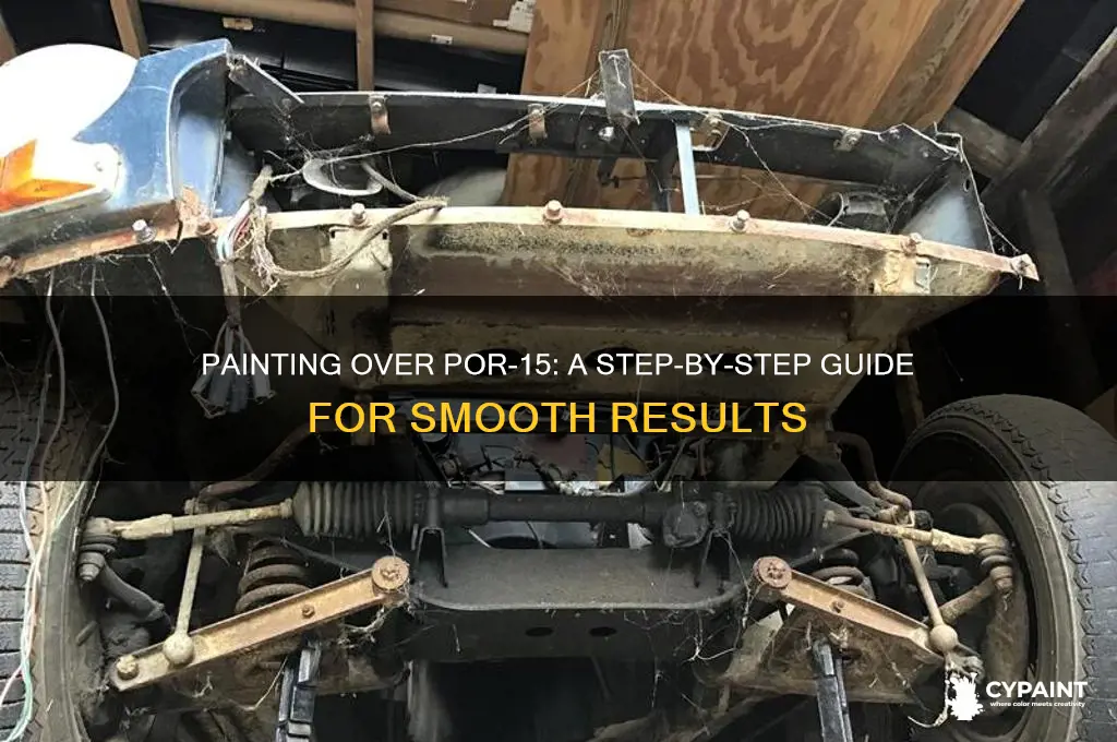 how do i paint over por 15