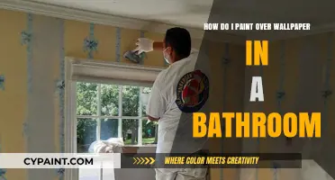 Painting Over Wallpaper in Your Bathroom: A Guide