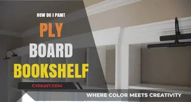 DIY Guide: Painting a Ply Board Bookshelf for a Fresh Look