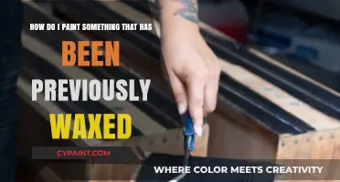 Painting Over Waxed Surfaces: Tips for Prep and Perfect Finish