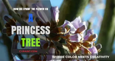 Painting Princess Tree Flowers: A Step-by-Step Artistic Guide