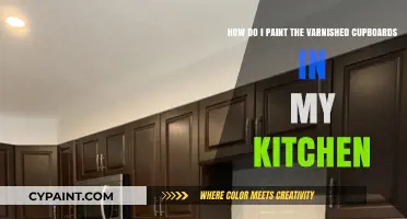 Revamp Your Kitchen: Painting Varnished Cupboards Like a Pro