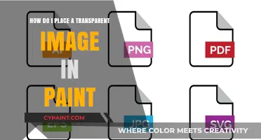 Placing Transparent Images in Paint: A Step-by-Step Guide