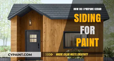 Preparing Cedar Siding for Paint: A Step-by-Step Guide