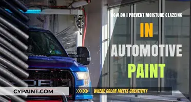 Preventing Moisture Glazing in Automotive Paint Jobs