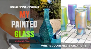 Prevent Streaking: Tips for a Perfect Painted Glass Finish