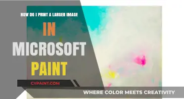 Print Larger Images in Microsoft Paint: A Step-by-Step Guide