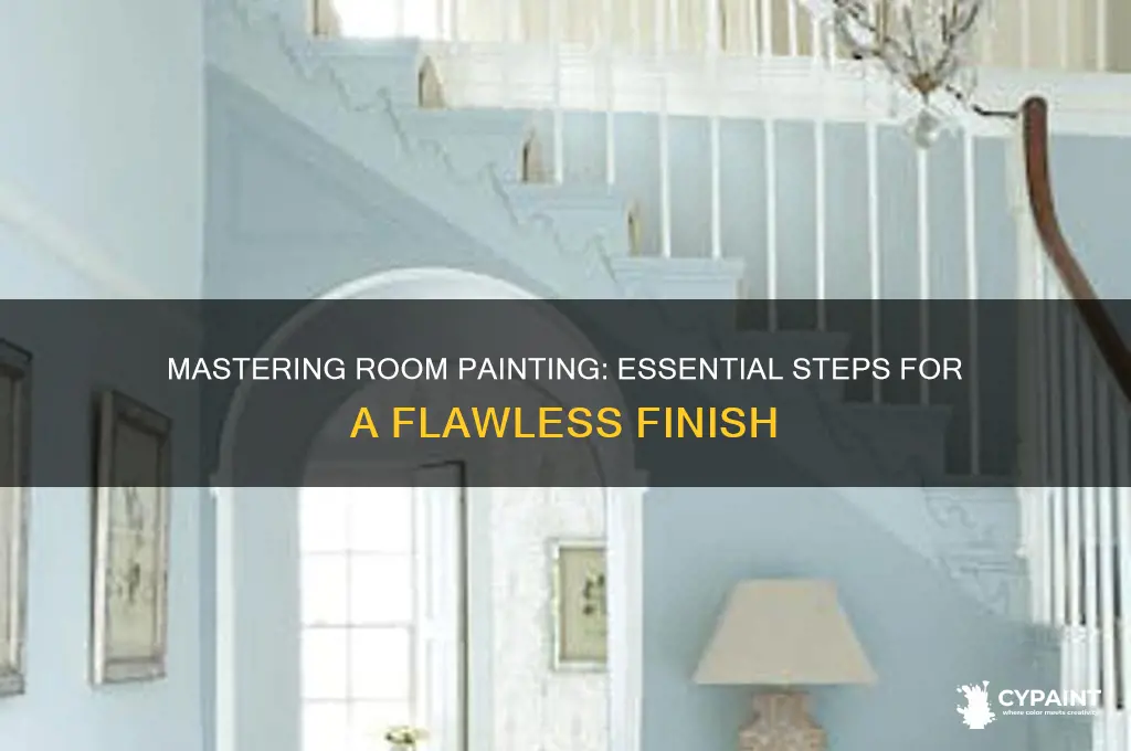 how do i properly paint a room