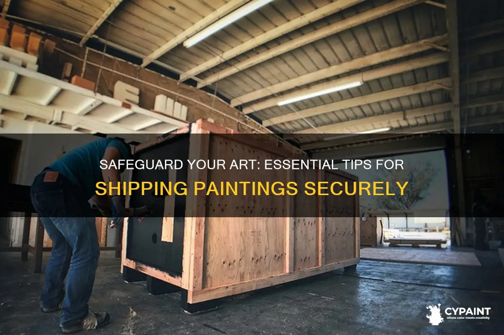 how do i protect thebsurface of my painting for shipping