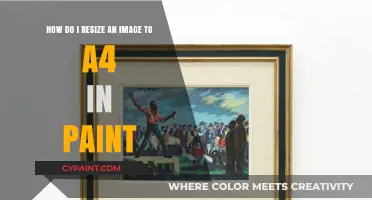 Resize Image to A4 in Paint: Quick and Easy Guide