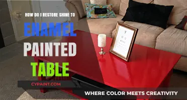 Restore Shine to Your Enamel Table: Easy Tips and Tricks