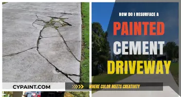 Resurfacing Your Painted Cement Driveway: A Step-by-Step Guide