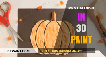 Mastering 3D Paint: Saving Your Cut-Out Creations Effortlessly