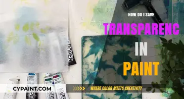 Mastering Paint: Saving Transparent Images Like a Pro
