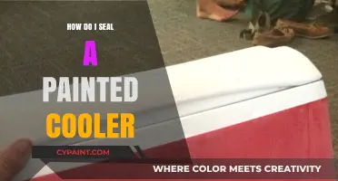 Sealing a Painted Cooler: Easy Steps for Long-Lasting Protection
