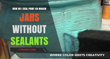 Sealing Paint on Mason Jars: Easy No-Sealant Techniques Revealed