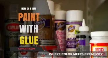Sealing Paint with Glue: A Simple DIY Technique for Lasting Results