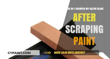 Effective Razor Blade Sharpening Tips Post-Paint Scraping: A Quick Guide