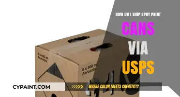 Shipping Spray Paint: USPS Guidelines and Regulations