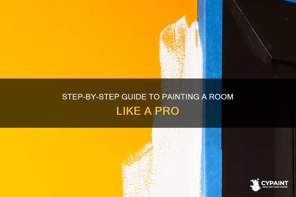 how do i start painting a room