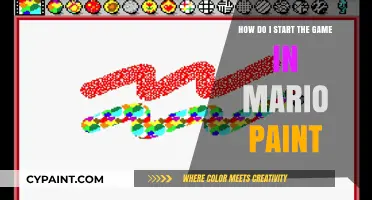 Unlocking the Fun: Starting the Game in Mario Paint