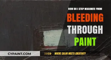 Prevent Masonite Paint Bleed-Through: Tips and Tricks