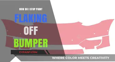 Protect Your Bumper: Stop Paint Flaking