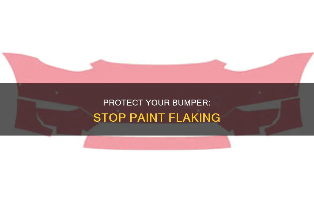 how do i stop paint flaking off bumper