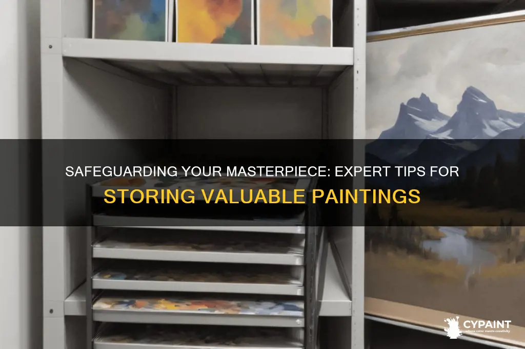 how do i store my valuable painting