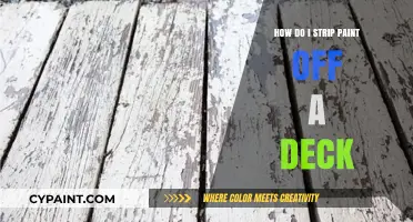 Stripping Paint Off Your Deck: A Step-by-Step Guide
