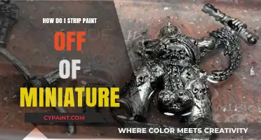 Stripping Paint Off Miniatures: Effective Techniques and Tips