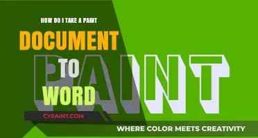 Transforming Paint Files to Word Documents