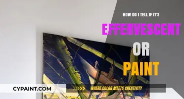 Effervescent or Paint? How to Identify the Difference Easily
