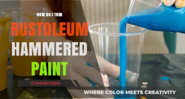Thinning Rustoleum Hammered Paint: Tips for Smooth Application and Finish