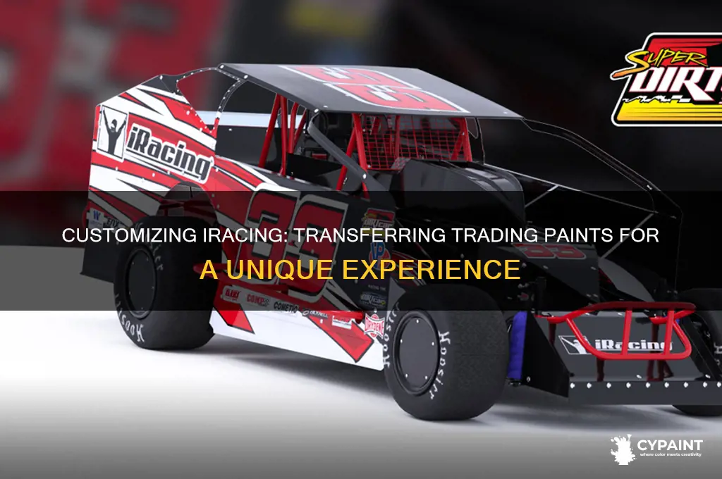 how do i transfer trading paints to iracing